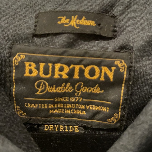 Burton Durable Goods Hoodie- Dryride - Picture 2 of 4